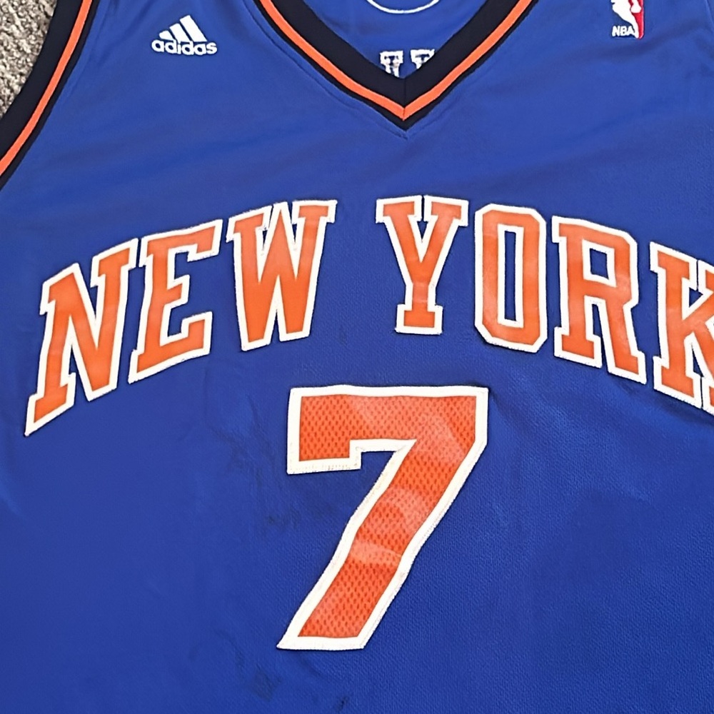 Adidas New York Knicks Carmelo Anthony #7 Jersey